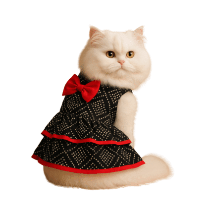 Furrfab Bandhani Frock for Dogs & Cats