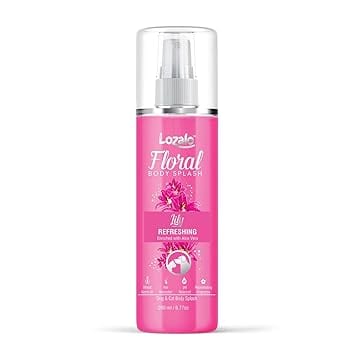 Lozalo Floral Lily Pet Perfume Spray - 200 ml for Dogs & Cats