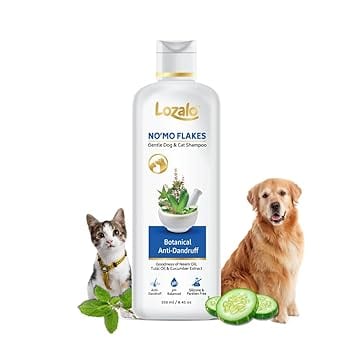 Lozalo Botanical No'mo Flakes Anti Dandruff Pet Shampoo - 250 ml