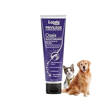 Lozalo Privilege Oasis Pet Conditioning Cream-125 gm for Dogs & Cats (Pack of 2)