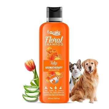 Lozalo Floral Tulip Pet Perfume Spray - 500 ml for Dogs & Cats
