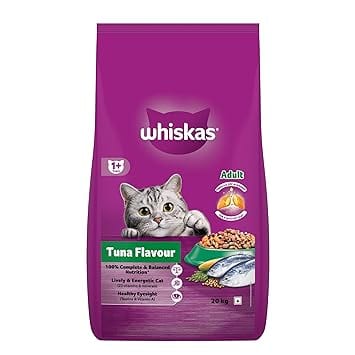Whiskas Adult (1+ Years) Dry Cat Food, Tuna Flavour for Adult Cats