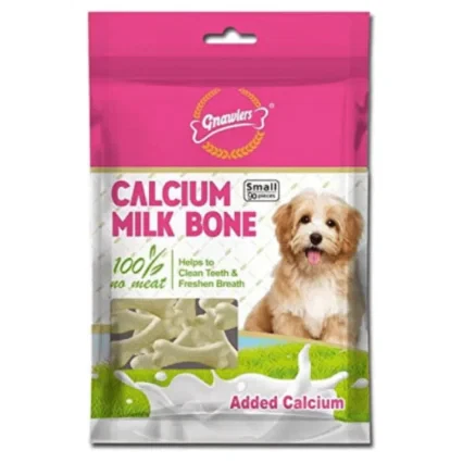 Gnawlers Calcium Milk Bone 90 in 1 Dog Treat