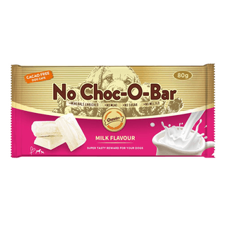 Gnawlers Milk Flavor No Choc O Bar Dog Treats, 80g