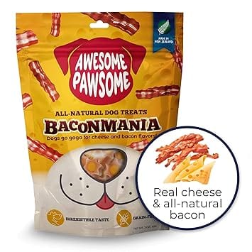 Awesome Pawsome Baconmania All Natural Grain Free Dog Treat, 85g