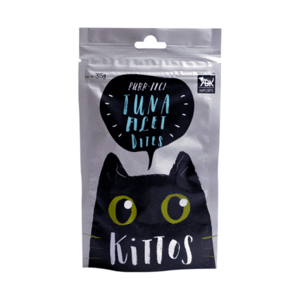 Kittos Purr fect Tuna Filet Bites Cat Treats, 35g