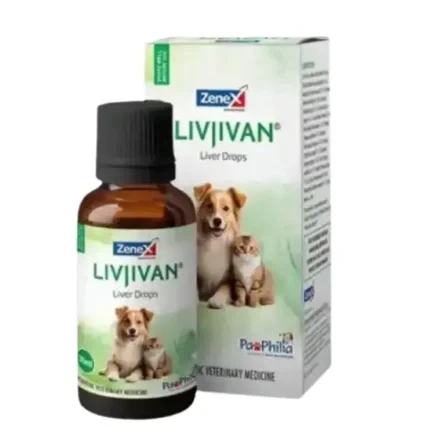 Zenex Livjivan Herbal Liver Tonic Drops for Dogs , 30 ML